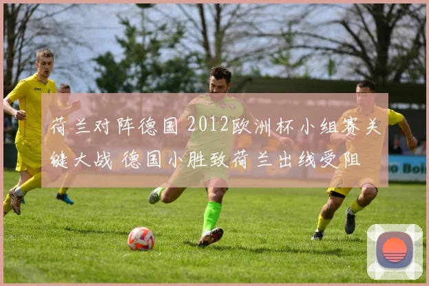 荷兰对阵德国 2012欧洲杯小组赛关键大战 德国小胜致荷兰出线受阻